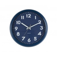 Nástenné hodiny KA5610BL, Karlsson, Badge, 38cm