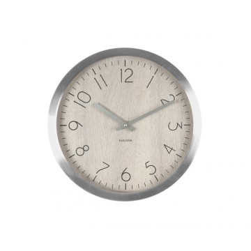 Nástenné hodiny KA5609WH, Karlsson, Wood Charm, 35cm Nástenné hodiny KA5609WH, Karlsson, Wood Charm, 35cm