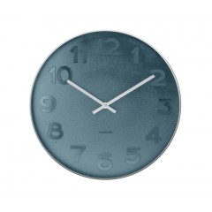 Nástenné hodiny Karlsson Mr. Blue KA5634, 38cm