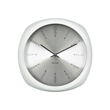 Nástenné hodiny Karlsson Aesthetic KA5626WH, 31cm