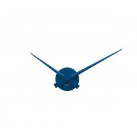 Nástenné hodiny Karlsson 4348BL, Little Big Time, modré 45cm