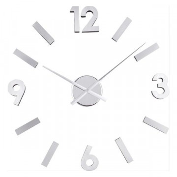 Nalepovacie nástenné hodiny Balvi 21212 Numbers Steel 60cm