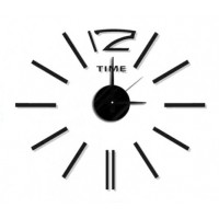 Nalepovacie nástenné hodiny, MPM 3510/Time bk, 50cm Nalepovacie nástenné hodiny, MPM 3510/Time bk, 50cm