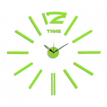 Nalepovacie nástenné hodiny, MPM 3515/Time Green, 60cm Nalepovacie nástenné hodiny, MPM 3515/Time Green, 60cm