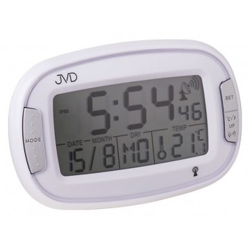 Rádiom riadený budík JVD RB806.4 12 cm