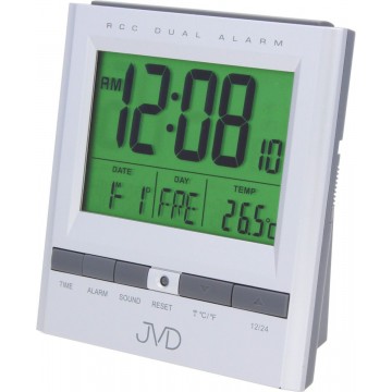 Rádiom riadený digitálny budík JVD RB 92.1, 10cm Rádiom riadený digitálny budík JVD RB 92.1, 10cm