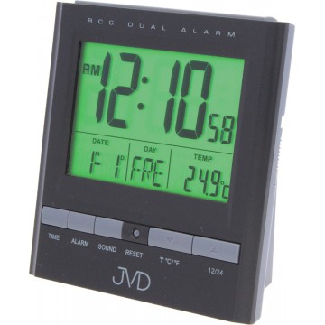 Rádiom riadený digitálny budík JVD RB 92.2, 10cm Rádiom riadený digitálny budík JVD RB 92.2, 10cm