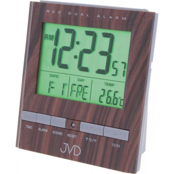 Rádiom riadený digitálny budík JVD RB 92.3, 10cm Rádiom riadený digitálny budík JVD RB 92.3, 10cm