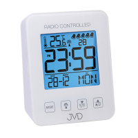 Rádiom riadený budík RB38.1, 9cm