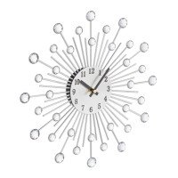 Diamantové dizajnové nástenné hodiny RD45180, 33cm