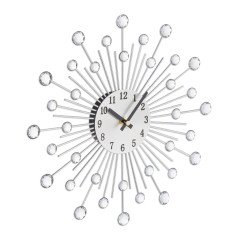 Diamantové dizajnové nástenné hodiny RD45180, 33cm Diamantové dizajnové nástenné hodiny RD45180, 33cm