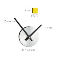 Nalepovacie nástenne hodiny RD0782, 110 cm