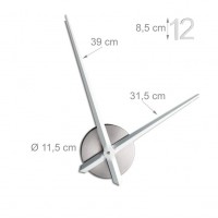Nalepovacie nástenne hodiny RD0784, 110 cm Nalepovacie nástenne hodiny RD0784, 110 cm