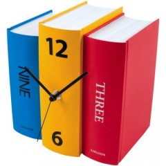 Stolové hodiny Karlsson Kniha 4284 F 20 cm