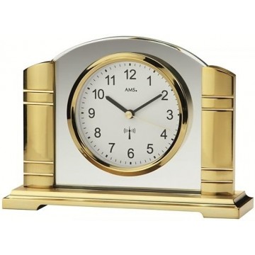 Stolové hodiny 5143 AMS riadené rádiovým signálom 19cm