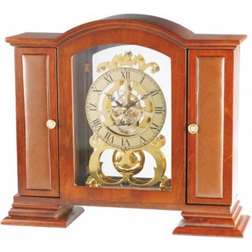 Stolové hodiny MPM, 1214.52 - hnedá tmavá, 36cm Stolové hodiny MPM, 1214.52 - hnedá tmavá, 36cm