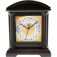 Stolové hodiny MPM, 2697.54 - tmavé drevo, 31cm Stolové hodiny MPM, 2697.54 - tmavé drevo, 31cm