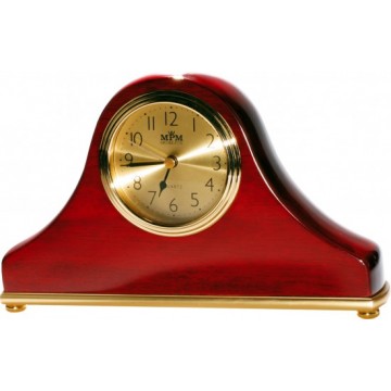 Stolové hodiny MPM, E03.2838.55 - gaštan, 25cm