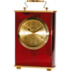 Stolové hodiny MPM, 2839.55, gold - gaštan, 18cm Stolové hodiny MPM, 2839.55, gold - gaštan, 18cm