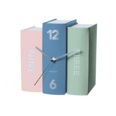 Stolové hodiny Karlsson Kniha 5630, 20 cm