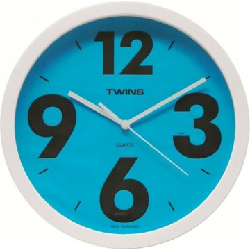 Twins nástenné hodiny 903 modré 26cm