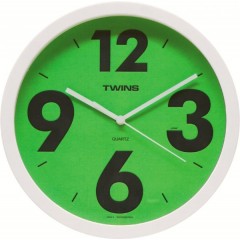 Twins nástenné hodiny 903 zelené 26cm