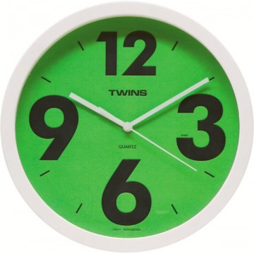 Twins nástenné hodiny 903 zelené 26cm