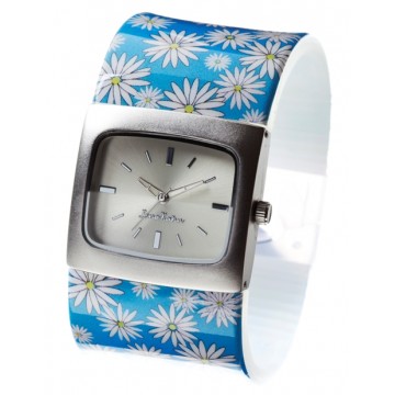 Štýlové hodinky JKA08 WHITE DAISY
