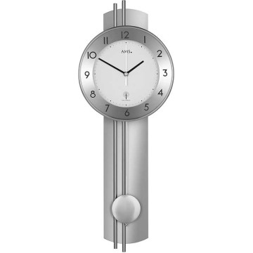 Kyvadlové hodiny 5266S AMS riadené rádiovým signálom 62cm