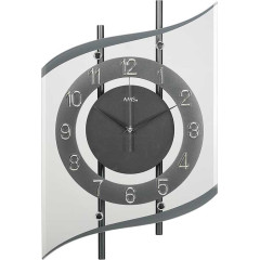 Nástenné hodiny riadené rádiovým signálom 5503 AMS 30cm