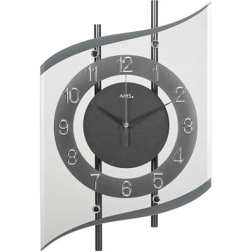 Nástenné hodiny riadené rádiovým signálom 5503 AMS 30cm Nástenné hodiny riadené rádiovým signálom 5503 AMS 30cm