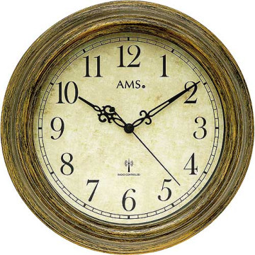 Nástenné hodiny riadené rádiovým signálom 5575 AMS 30cm Nástenné hodiny riadené rádiovým signálom 5575 AMS 30cm