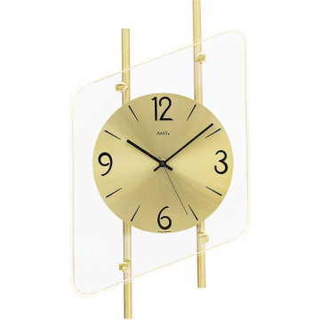 Nástenné hodiny riadené rádiovým signálom 5583 AMS 45cm