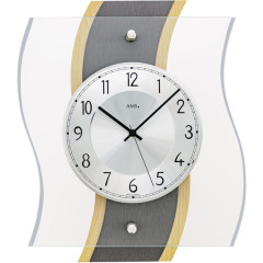 Dizajnové nástenné hodiny 5572 AMS 37cm