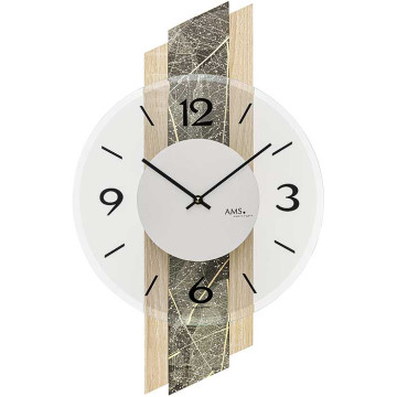 Dizajnové nástenné hodiny 9664 AMS 44cm Dizajnové nástenné hodiny 9664 AMS 44cm