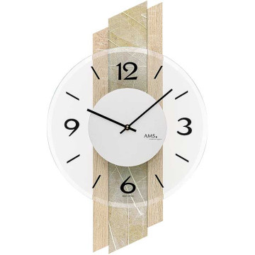 Dizajnové nástenné hodiny 9665 AMS 44cm Dizajnové nástenné hodiny 9665 AMS 44cm