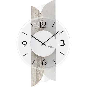 Dizajnové nástenné hodiny 9668 AMS 45cm Dizajnové nástenné hodiny 9668 AMS 45cm