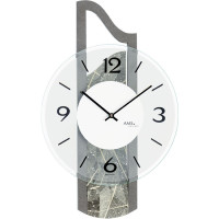 Dizajnové nástenné hodiny 9680 AMS 42cm