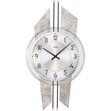 Dizajnové nástenné hodiny AMS 9626, 45 cm