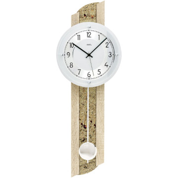 Kyvadlové nástenné hodiny 5326 AMS 34cm