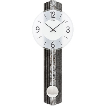 Kyvadlové nástenné hodiny 7486 AMS 62cm