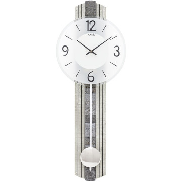 Kyvadlové nástenné hodiny 7490 AMS 62cm Kyvadlové nástenné hodiny 7490 AMS 62cm