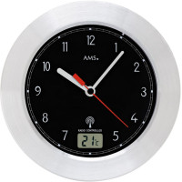 Nástenné hodiny 5919 AMS riadené rádiovým signálom 17cm