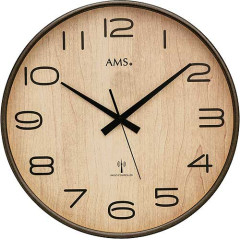 Nástenné hodiny riadené rádiovým signálom 5523 AMS 40cm Nástenné hodiny riadené rádiovým signálom 5523 AMS 40cm