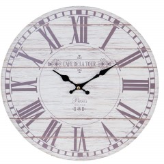 Nástenné hodiny Clayre & EEF, 6KL0421, 34cm