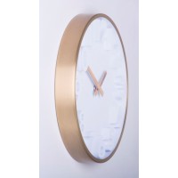Designové kovové hodiny JVD -Architect- HC03.3, 30cm