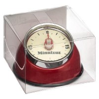 Mechanická kuchynská minútka Magnet Retro JJA84a, červená Mechanická kuchynská minútka Magnet Retro JJA84a, červená