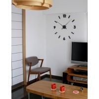 Nástenné hodiny ExitDesign Extender 668B, čierne 70-100cm Nástenné hodiny ExitDesign Extender 668B, čierne 70-100cm