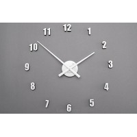 Nástenné hodiny ExitDesign Extender Mini 138HL, biela 50-80cm Nástenné hodiny ExitDesign Extender Mini 138HL, biela 50-80cm