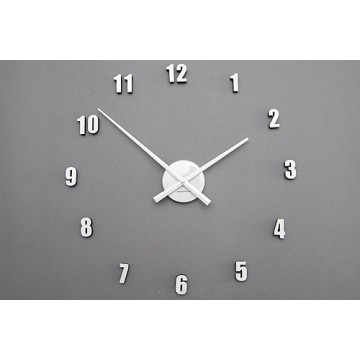 Nástenné hodiny ExitDesign Extender Mini 138HL, biela 50-80cm Nástenné hodiny ExitDesign Extender Mini 138HL, biela 50-80cm